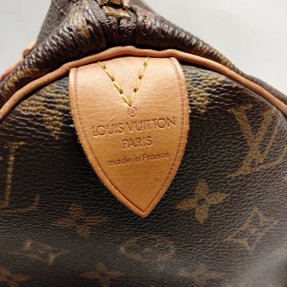 Louis Vuitton LV Hand Bag Speedy 30 Brown Monogram 730-051925 - Picture 9 of 9